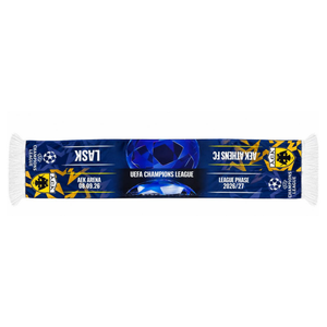 UEFA UCL Matchday Printed Scarf AEK Athens v Lask (Q262305), thumbnail 5